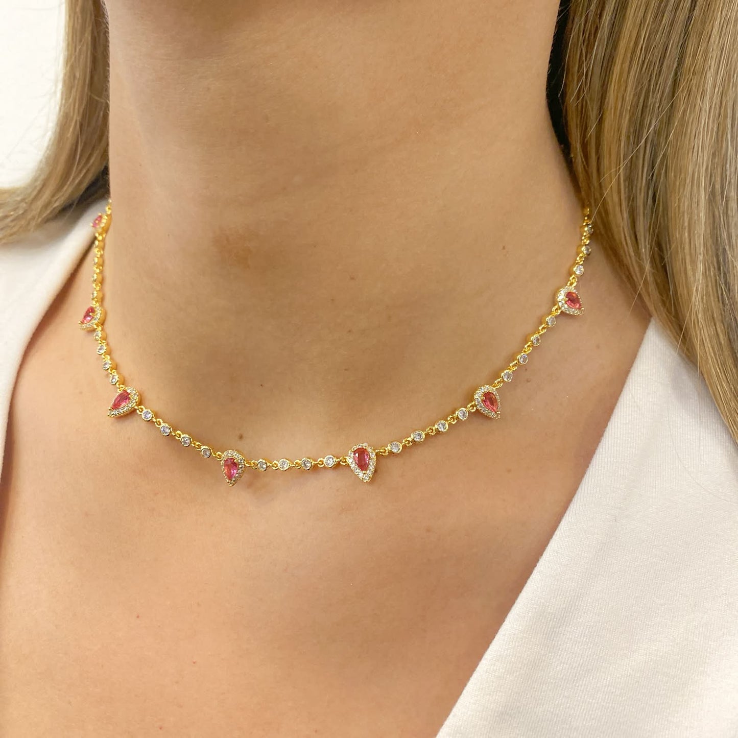 Collar VALU Color Ruby
