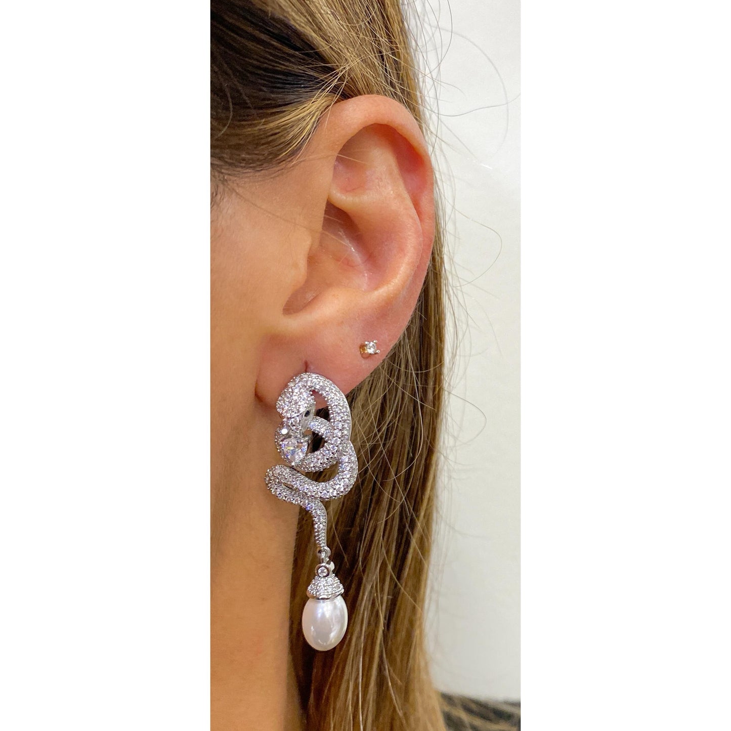Aretes FERBU Plateado