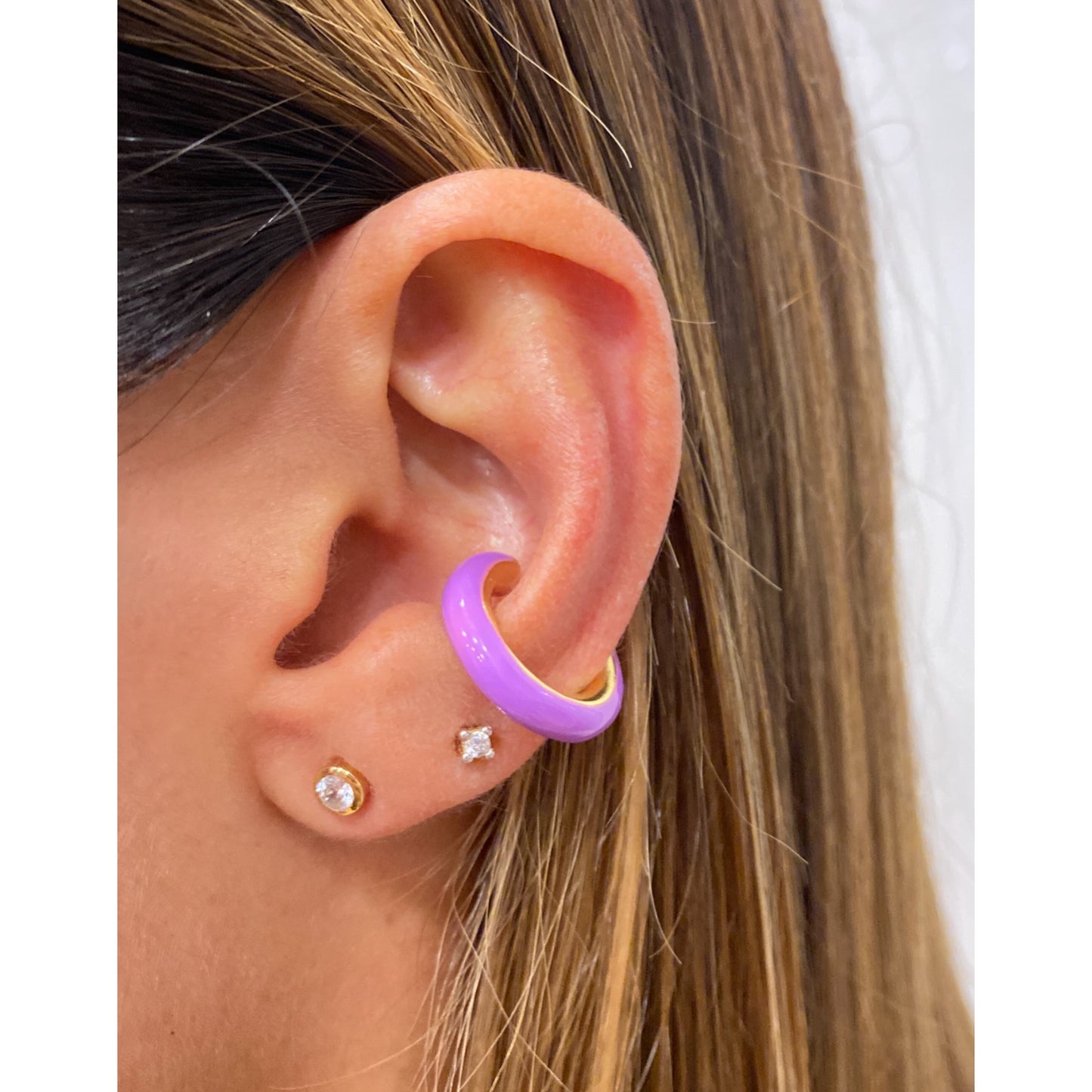 Earcuff GENDY Lila