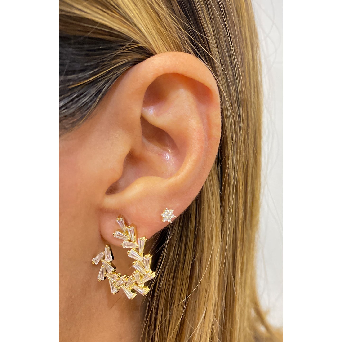Aretes LAZU Dorado