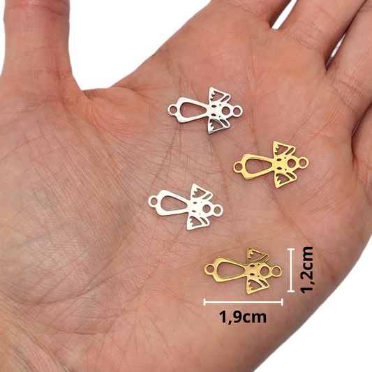 Dije Pulsera Angel Acero angel 👼🏼 1,2cm*1,9cm