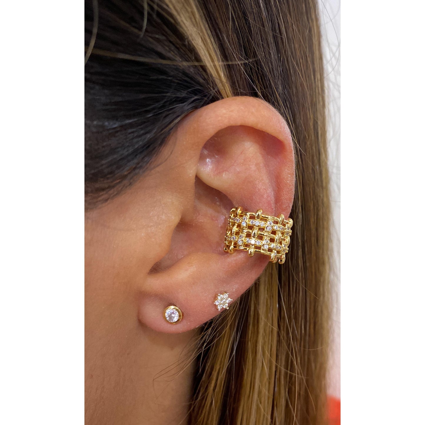 Earcuff OLUN Dorado