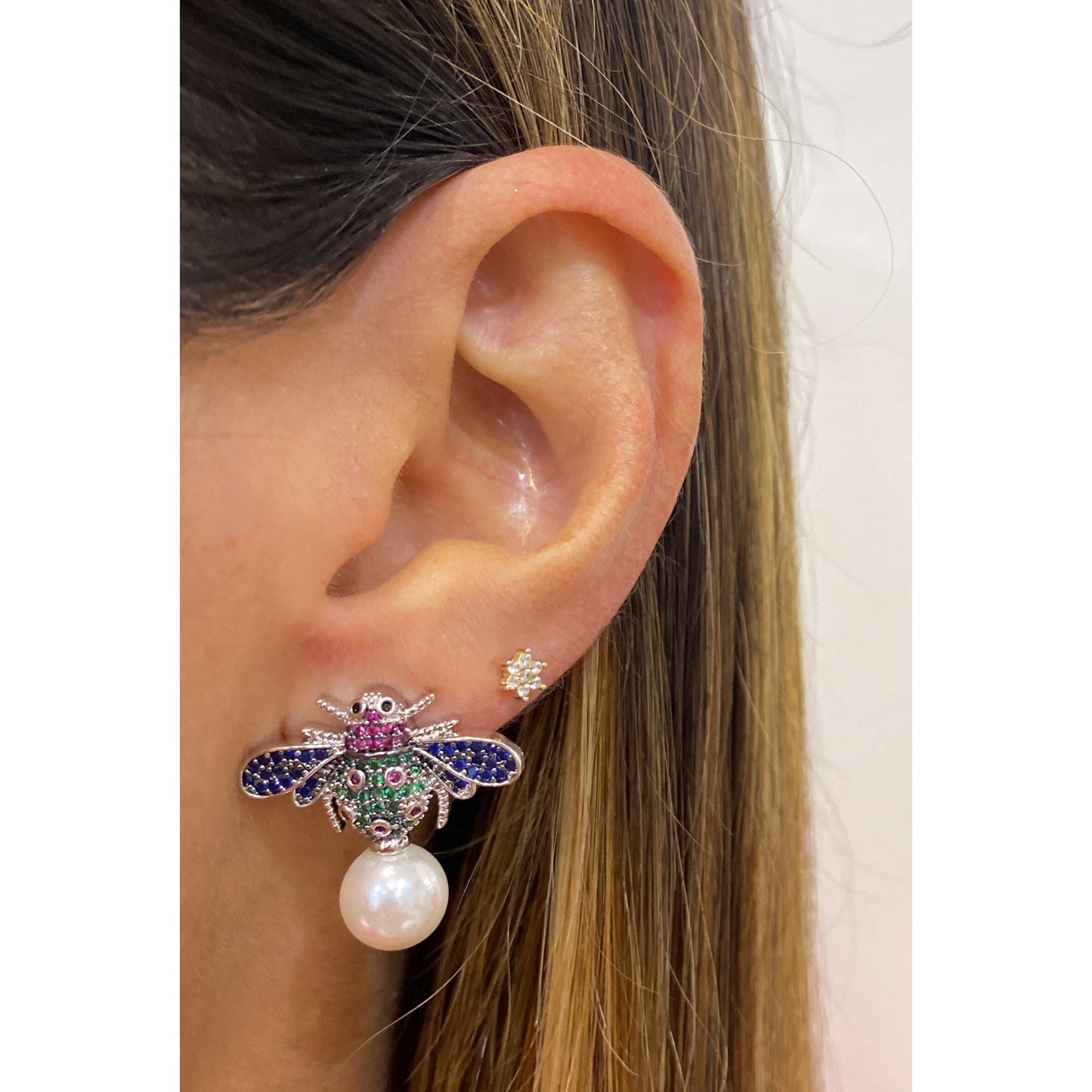 Aretes CAZUT Plateado