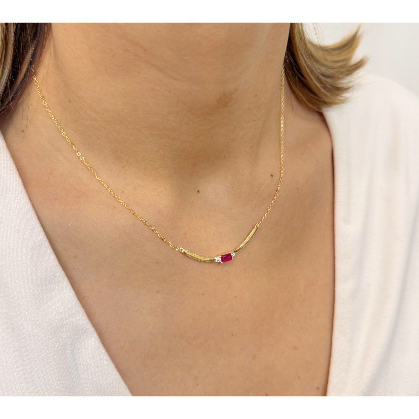 Collar BULI Fucsia