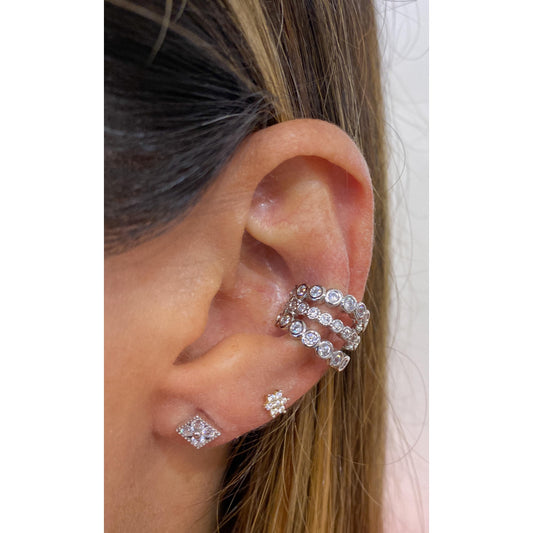 Earcuff VUZY Plateado