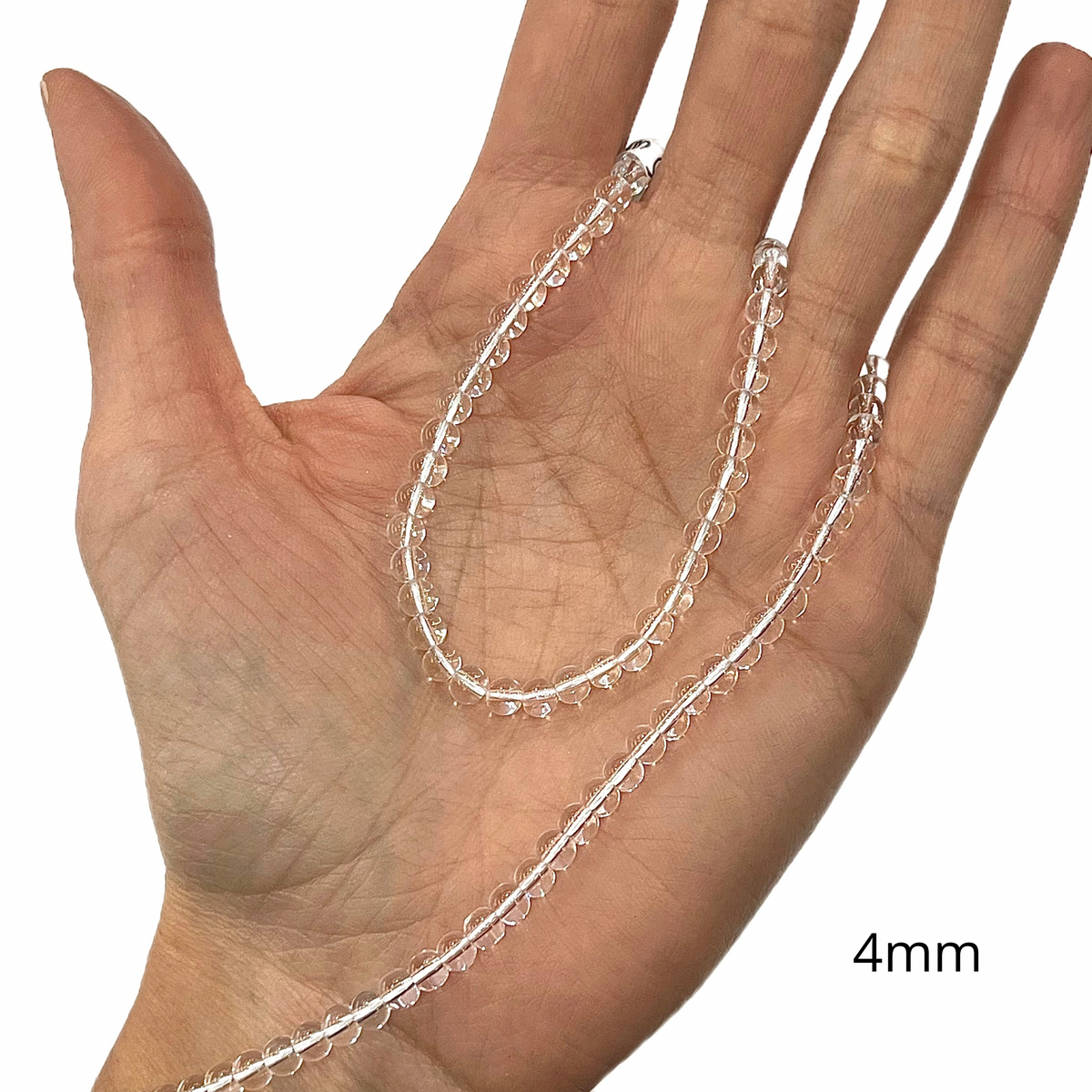 Sarta Cuarzo Cristal 4mm
