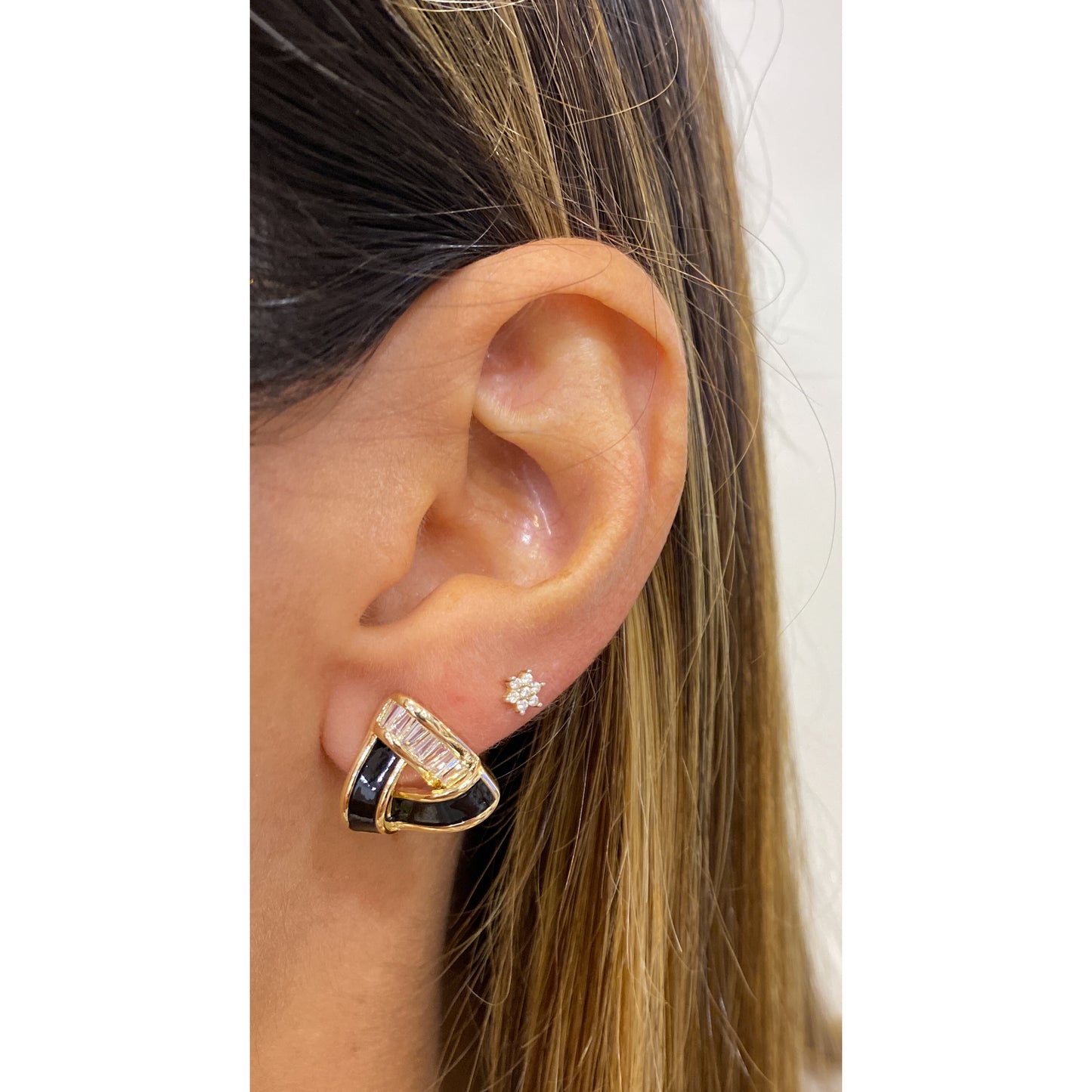 Aretes VADIN Negro