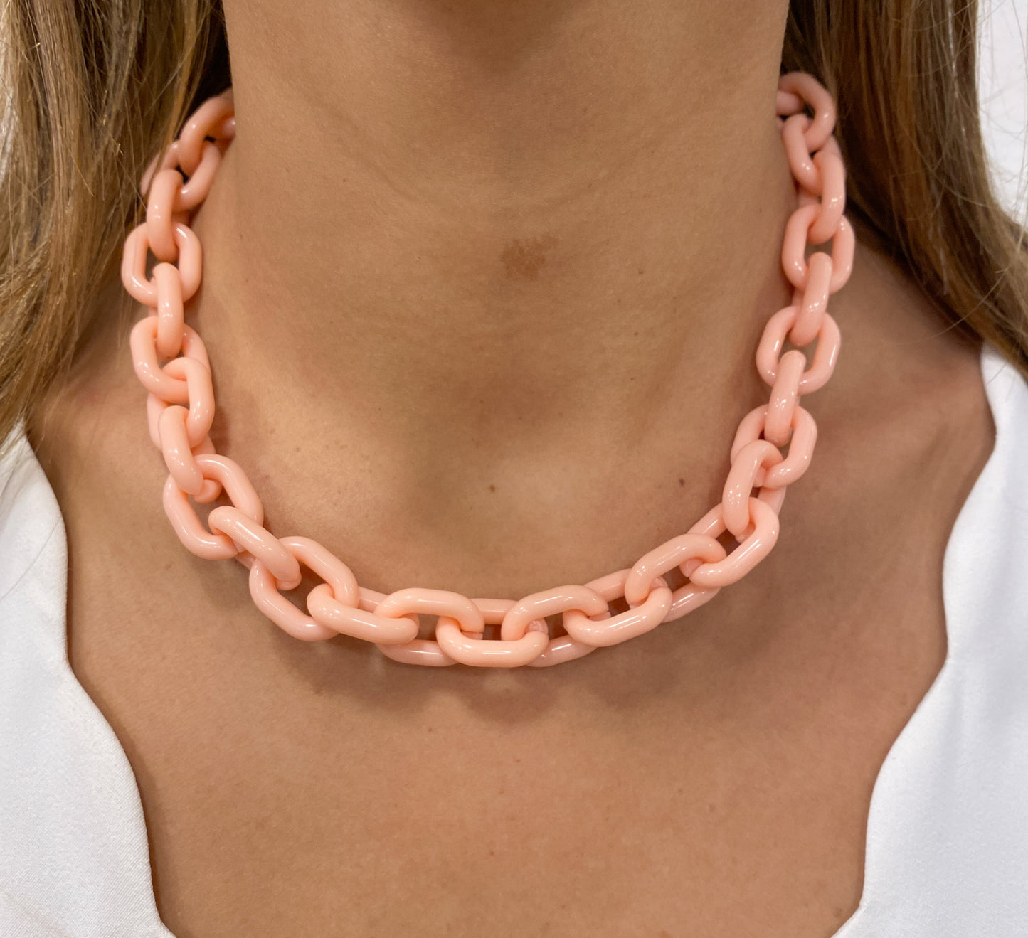 Collar JENKE Salmón