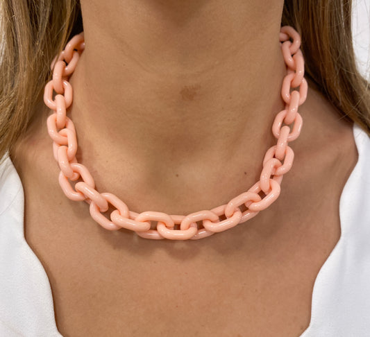 Collar JENKE Salmón