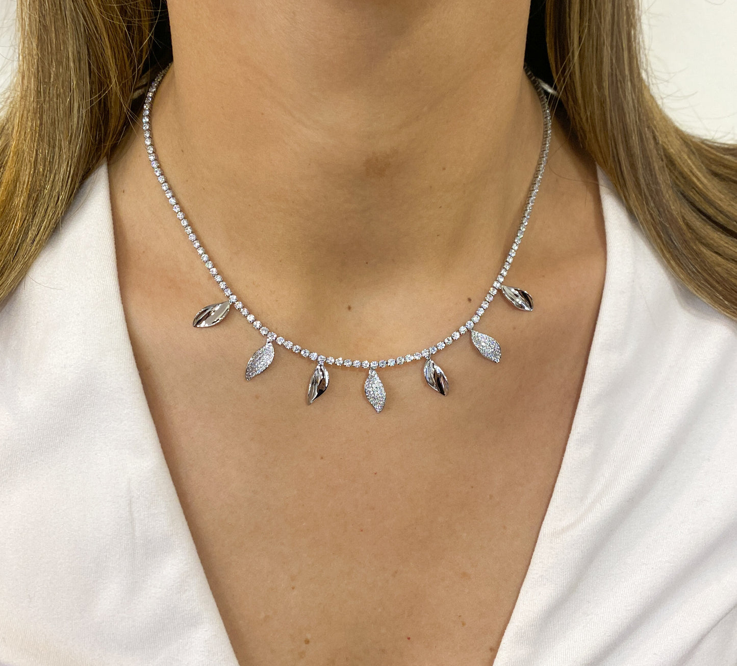 Collar KAMO Plateado