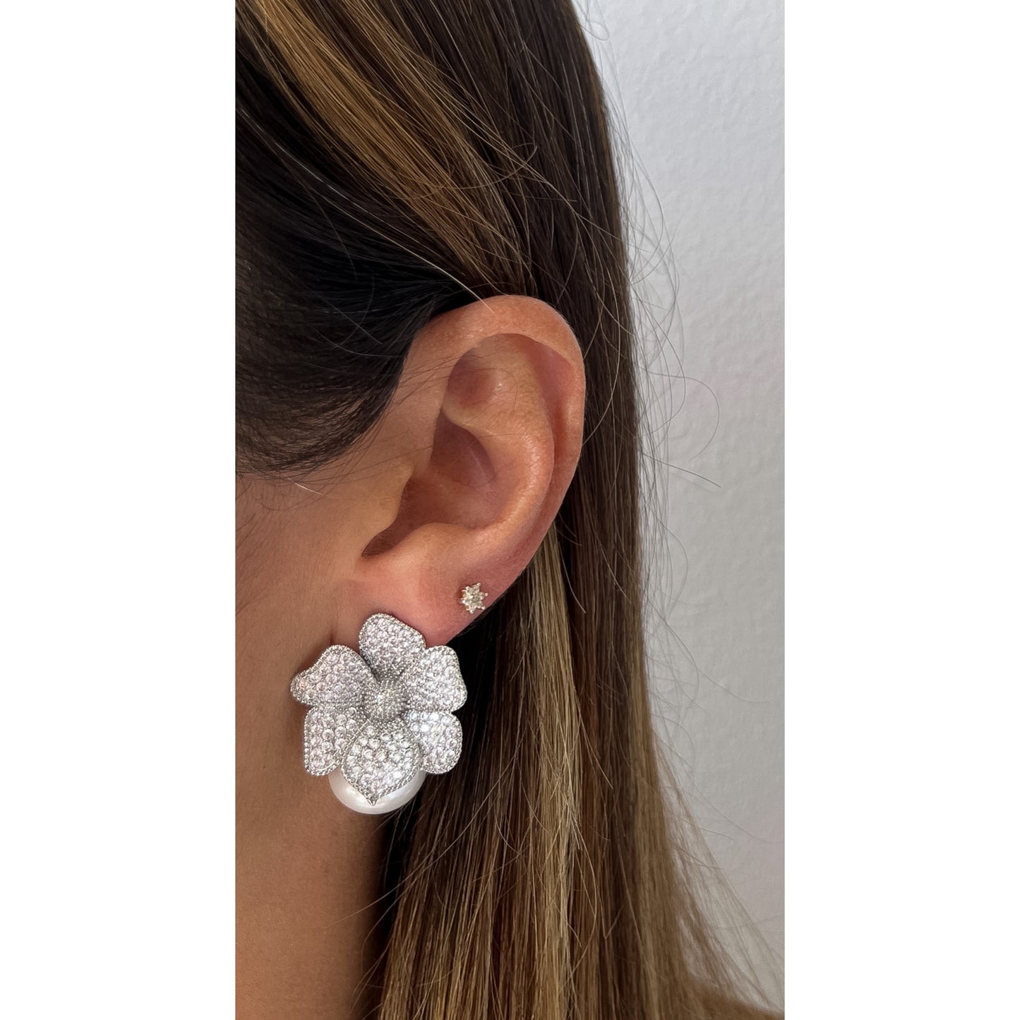 Aretes FIKA Plateado