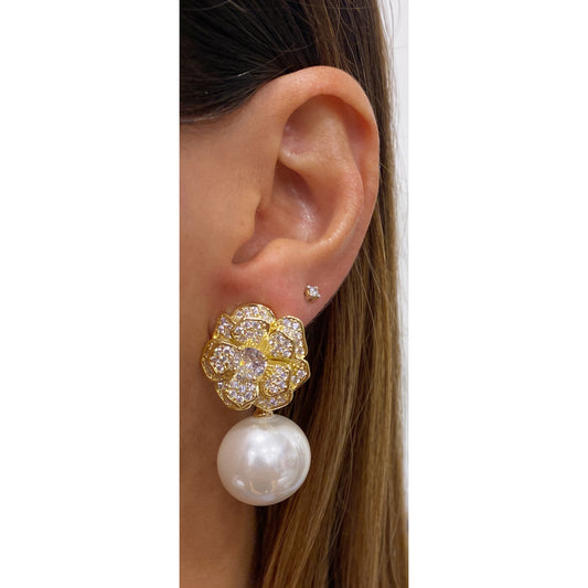Aretes IZKOA Dorado