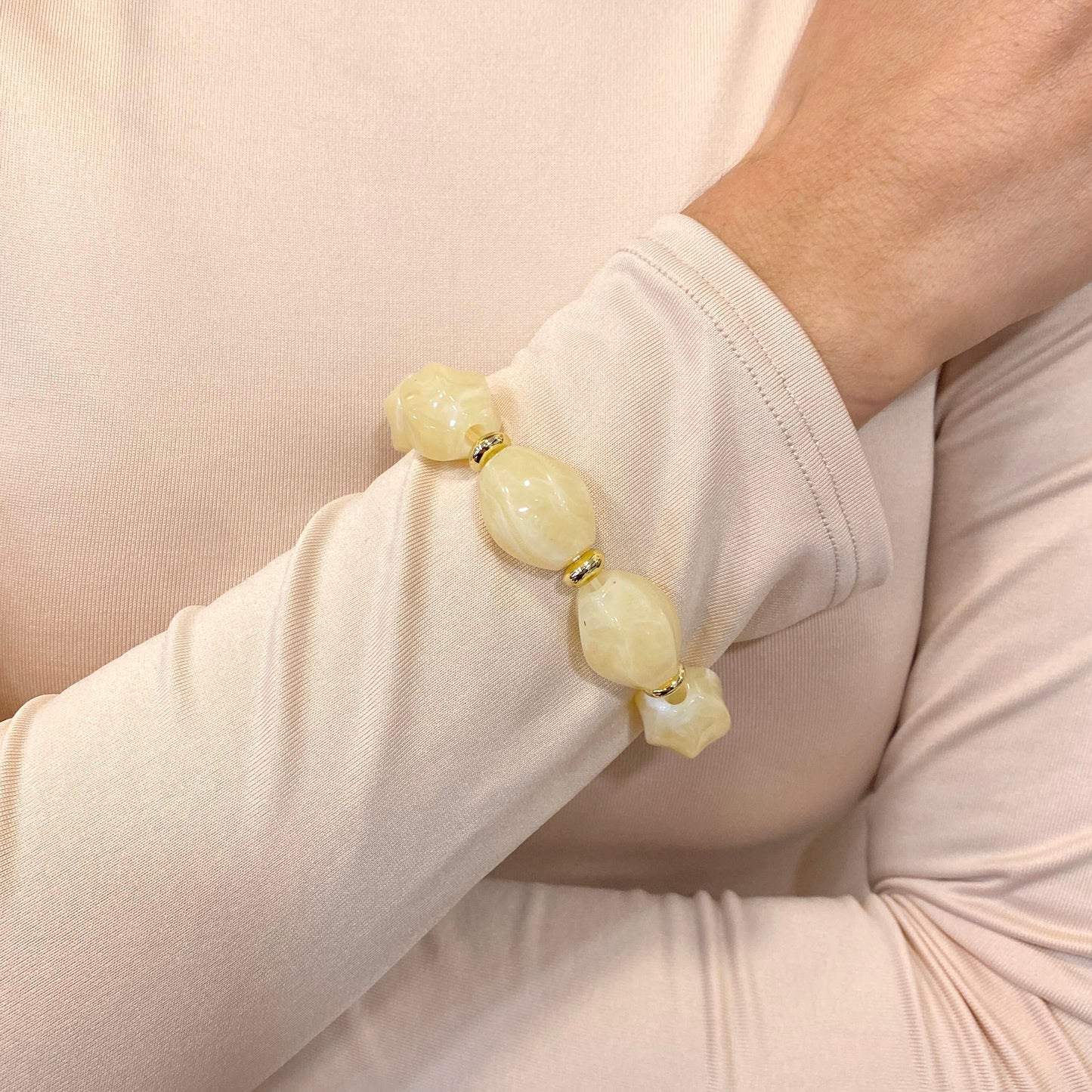 Pulsera GAPU Beige