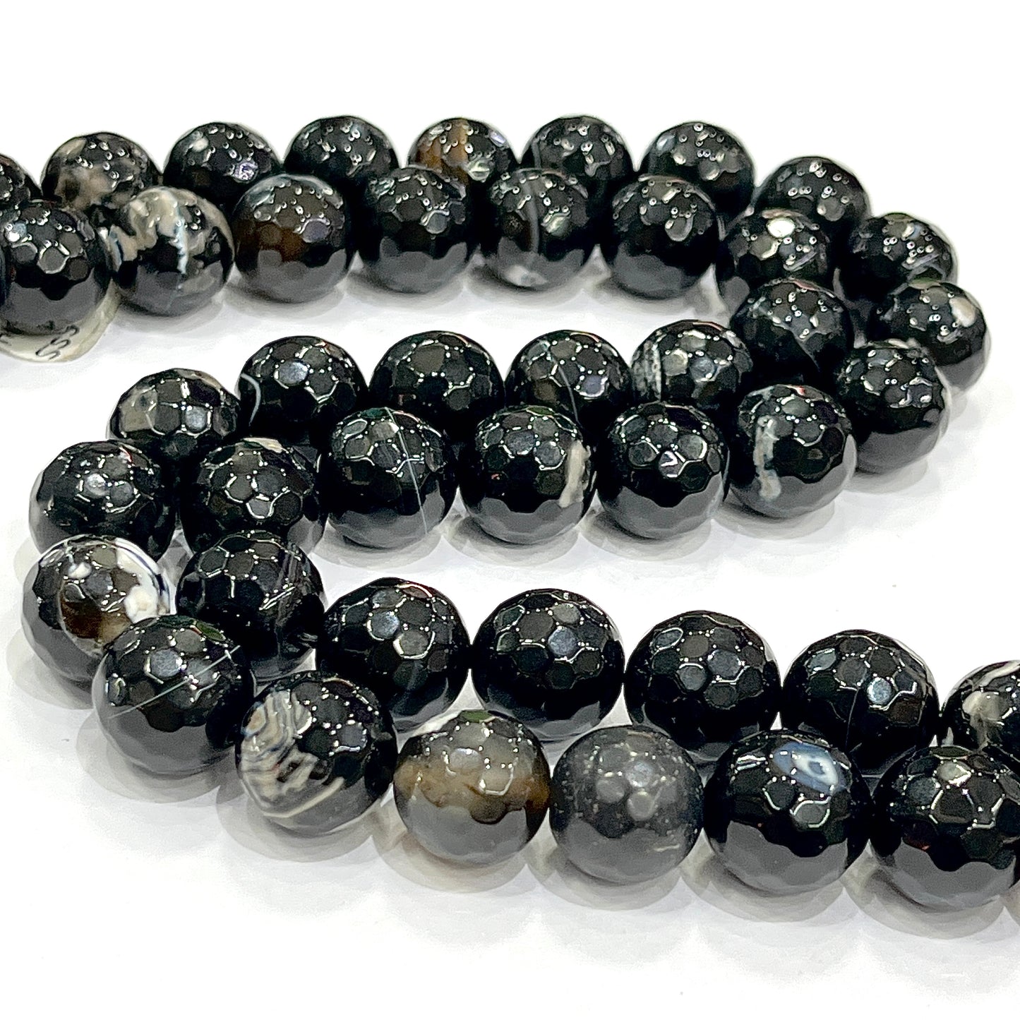 Sarta Agata Negra 14mm