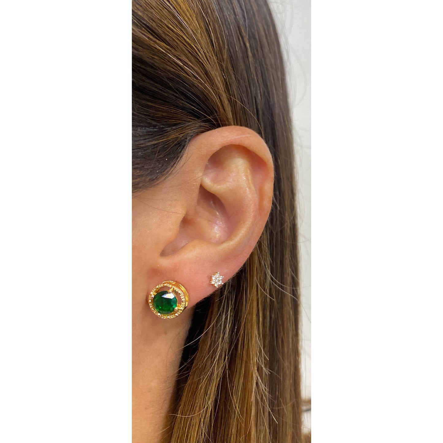 Aretes VADI Verde