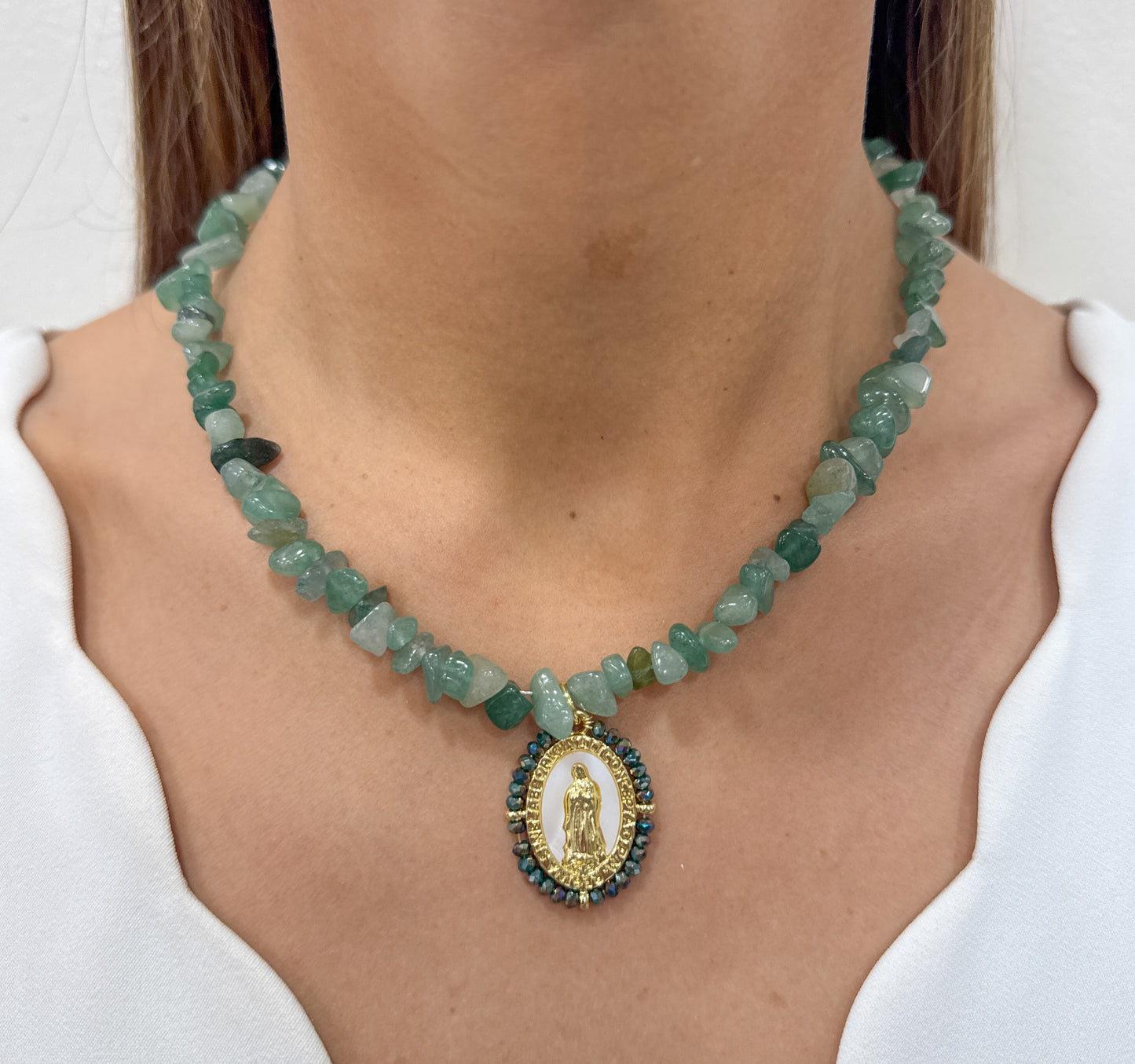 Collar RUNK Verde Jade