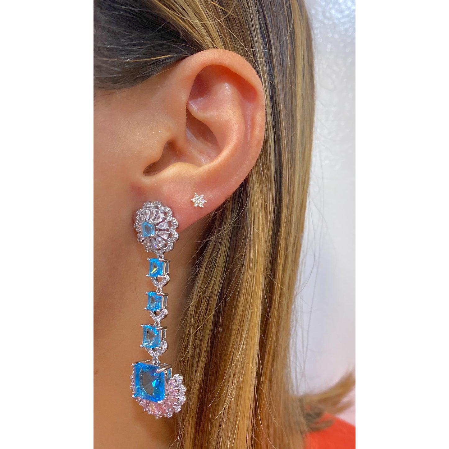 Aretes ZUGON Azul