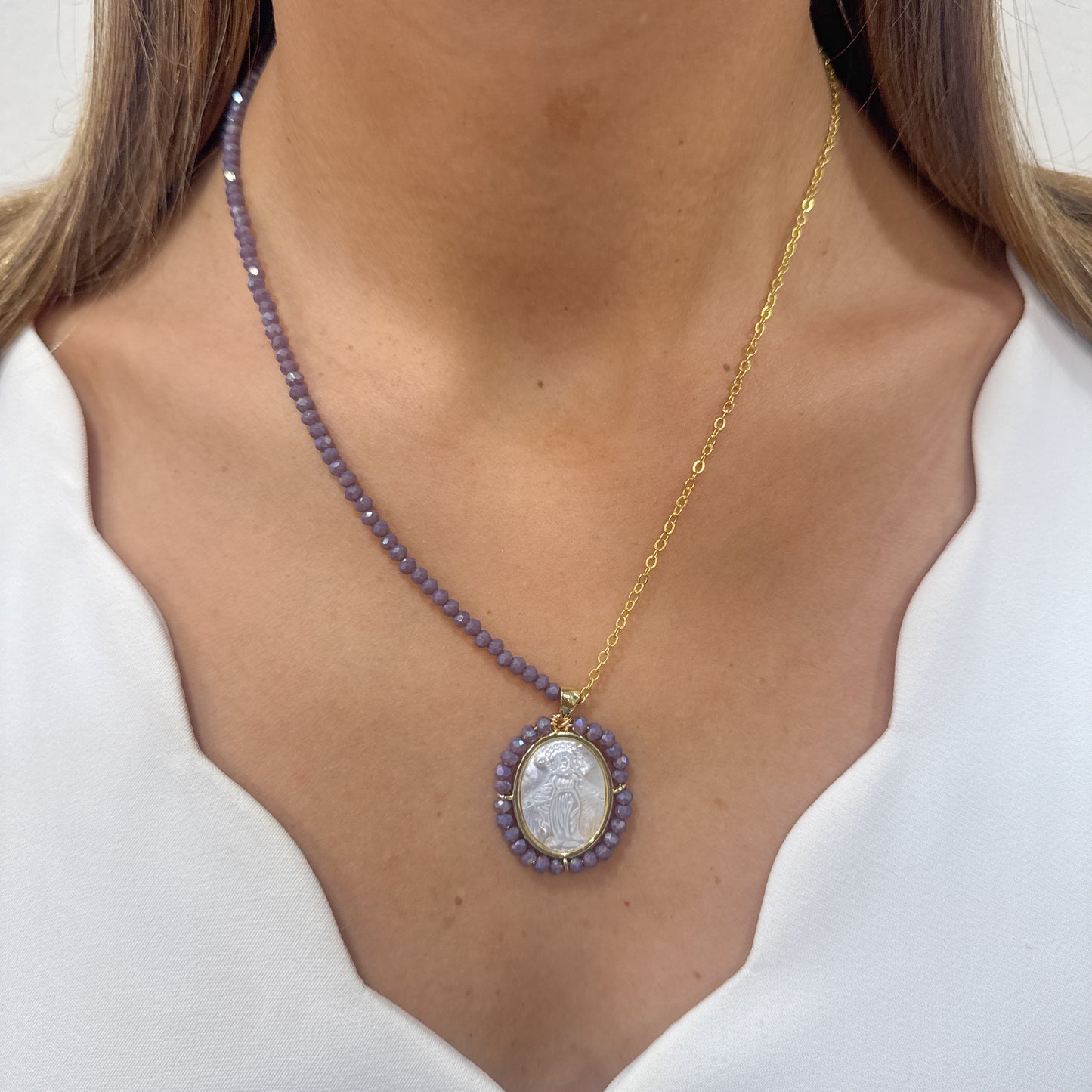 Collar VUZI Morado
