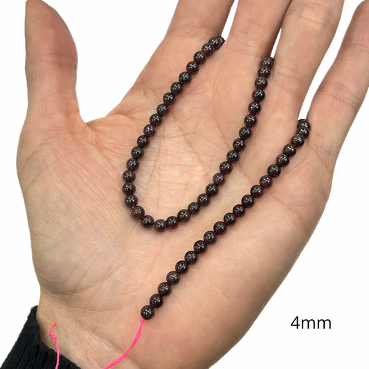 Sarta Granate 4mm