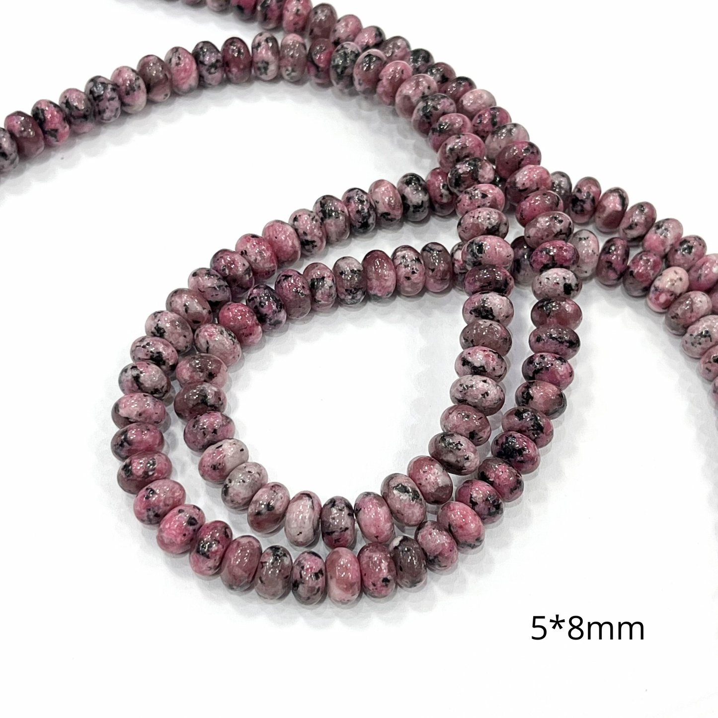 Sarta Rondela Jaspe 5*8mm