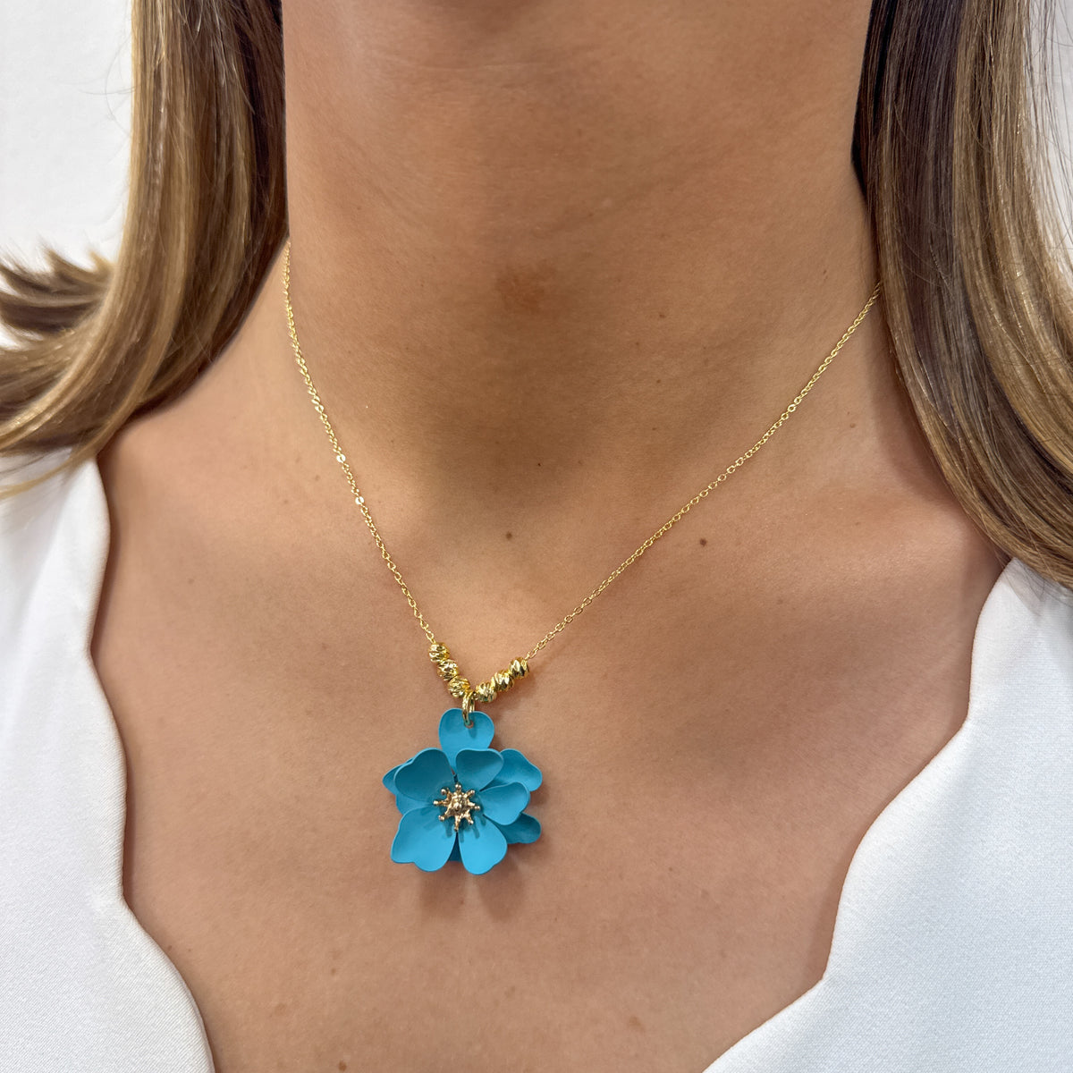 Collar KUVY Turquesa