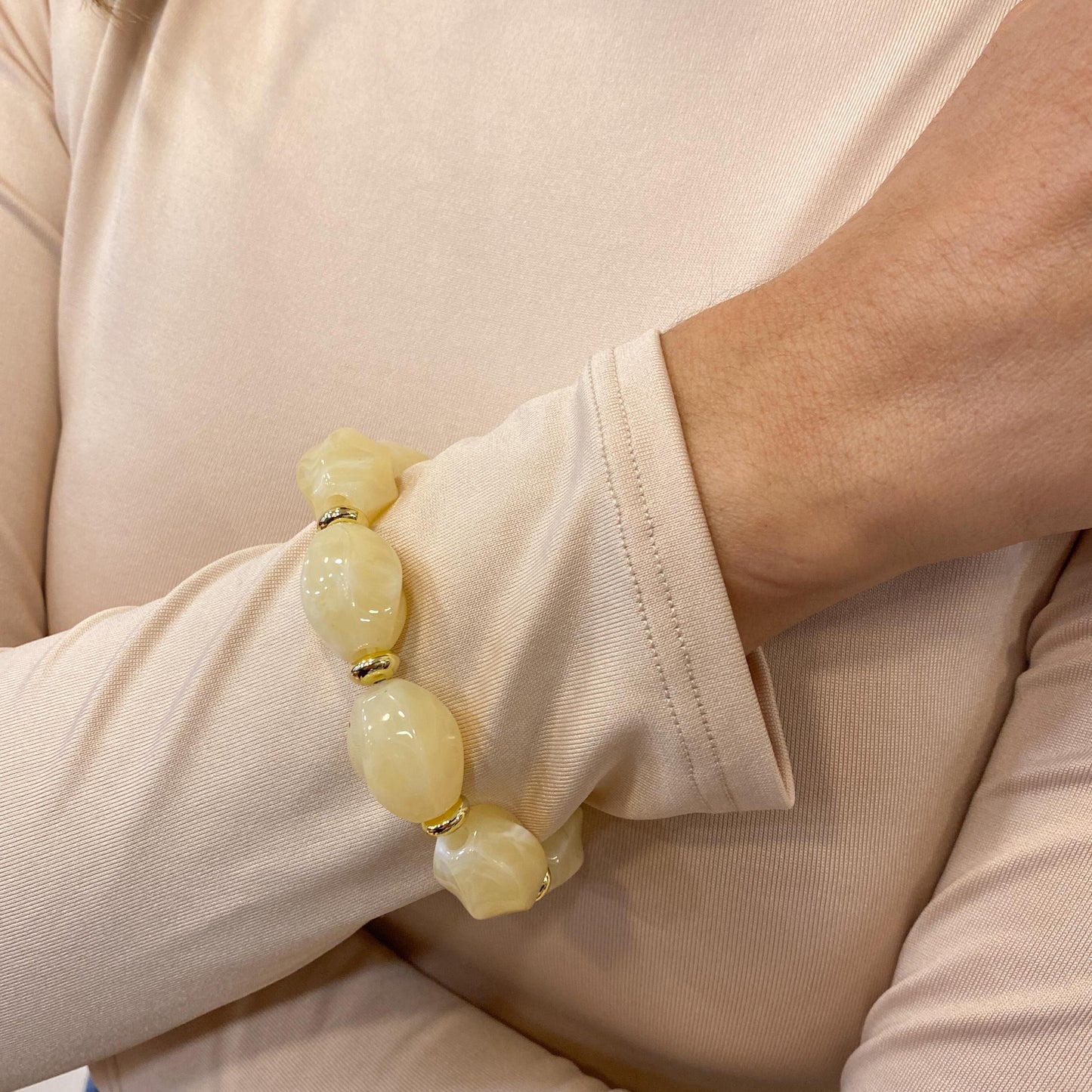 Pulsera GAPU Beige