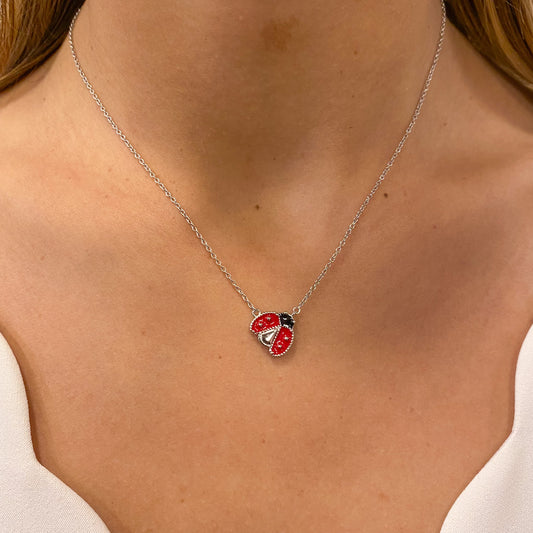 Collar BUMARA Plateado 🐞