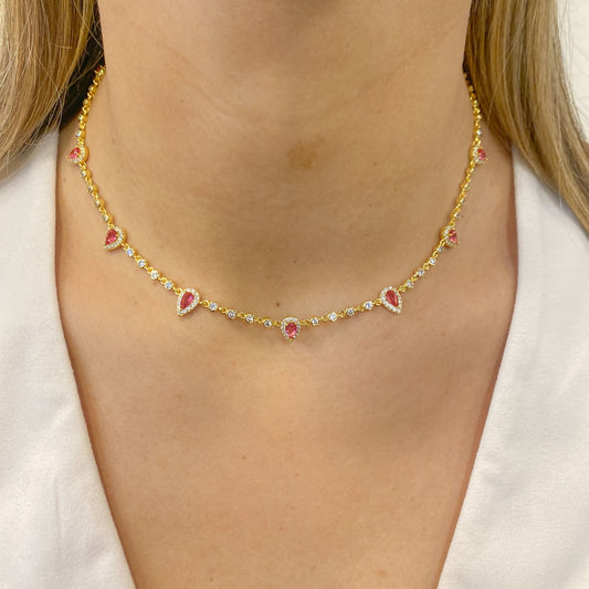 Collar VALU Color Ruby