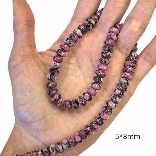 Sarta Rondela Jaspe 5*8mm