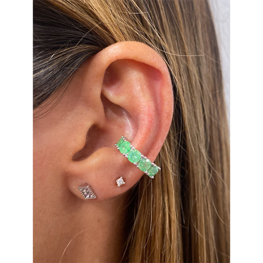 Earcuff UNAY Verde Menta Craquelado