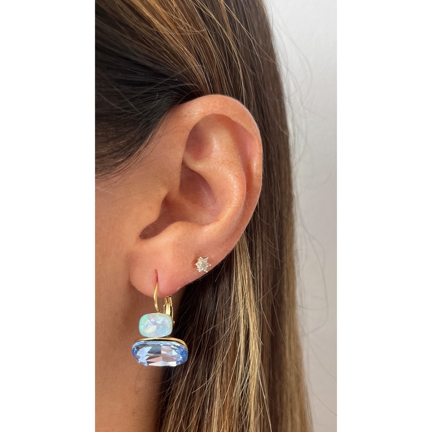 Aretes FUJO Azul