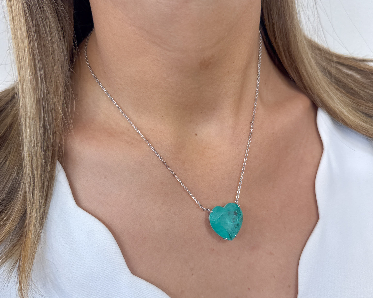 Collar ROKIN Aguamarina