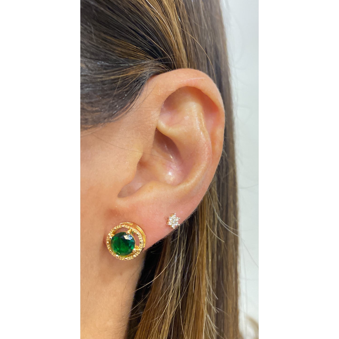 Aretes VADI Verde