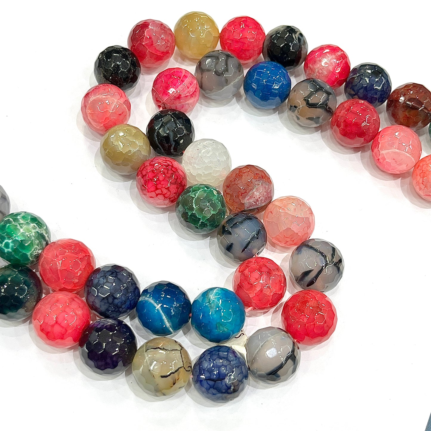 Sarta Agata Multicolor 18mm