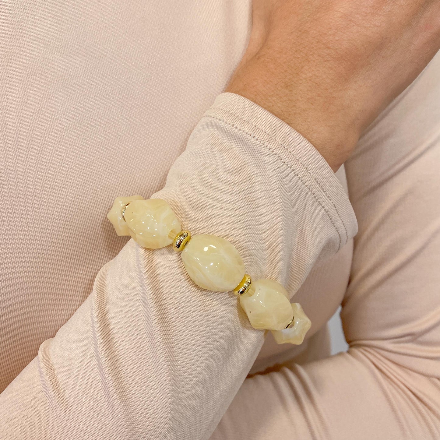 Pulsera GAPU Beige