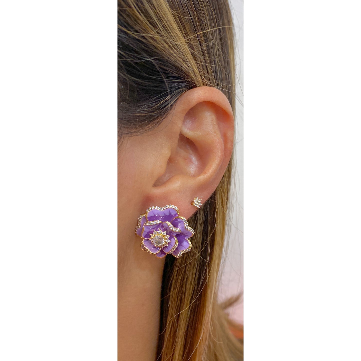 Aretes ASKEN Lila