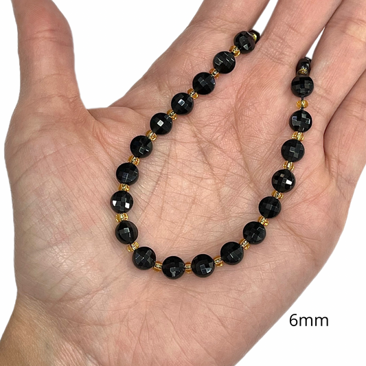 Sarta Corta Obsidiana 6mm