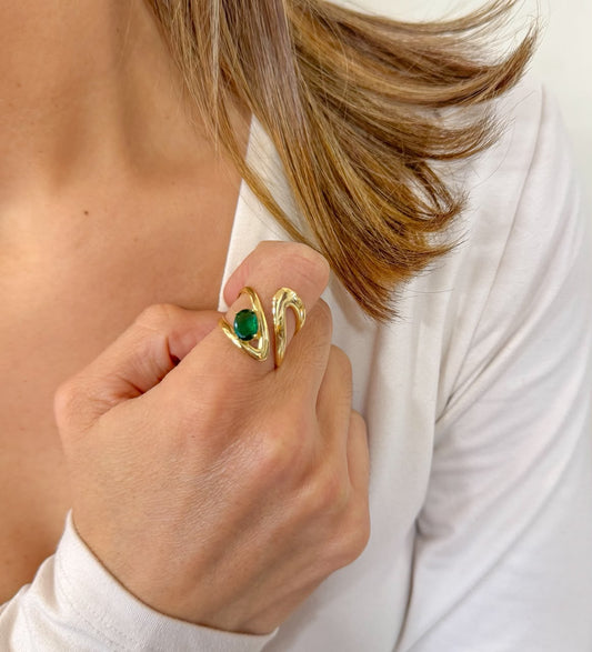 Anillo FUVO Ajustable (Talla 6-7)