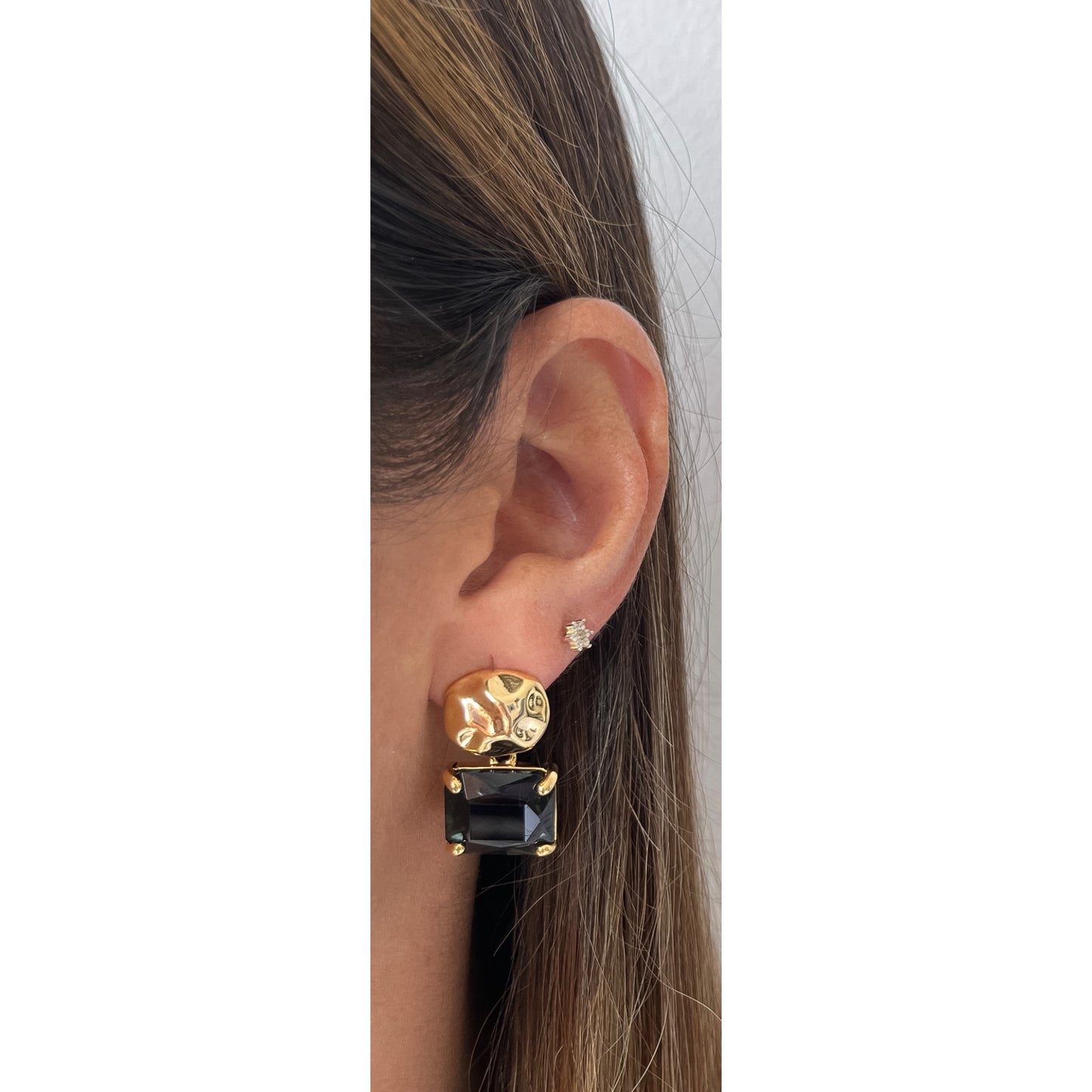 Aretes COZI Negro