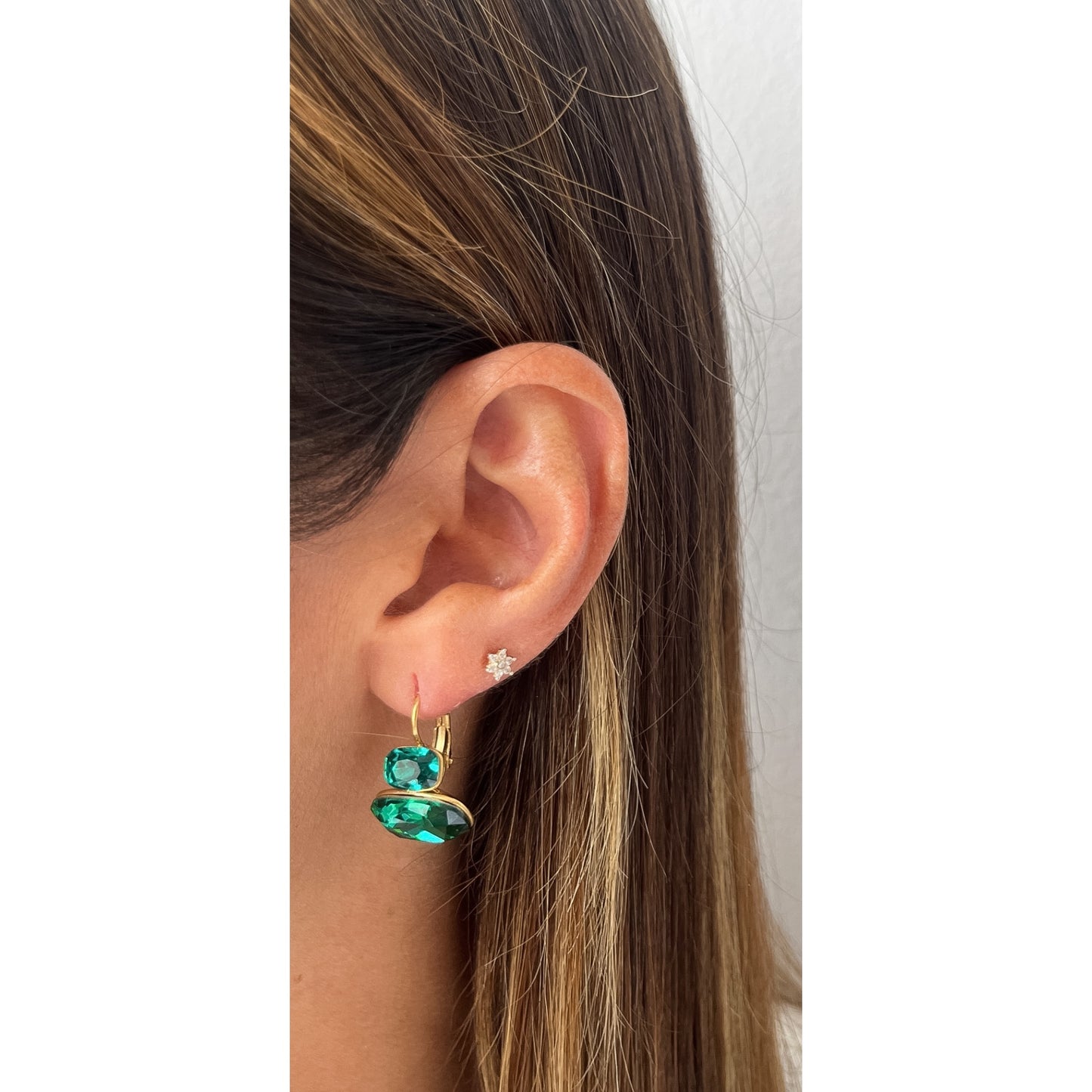 Aretes FUJO Verde