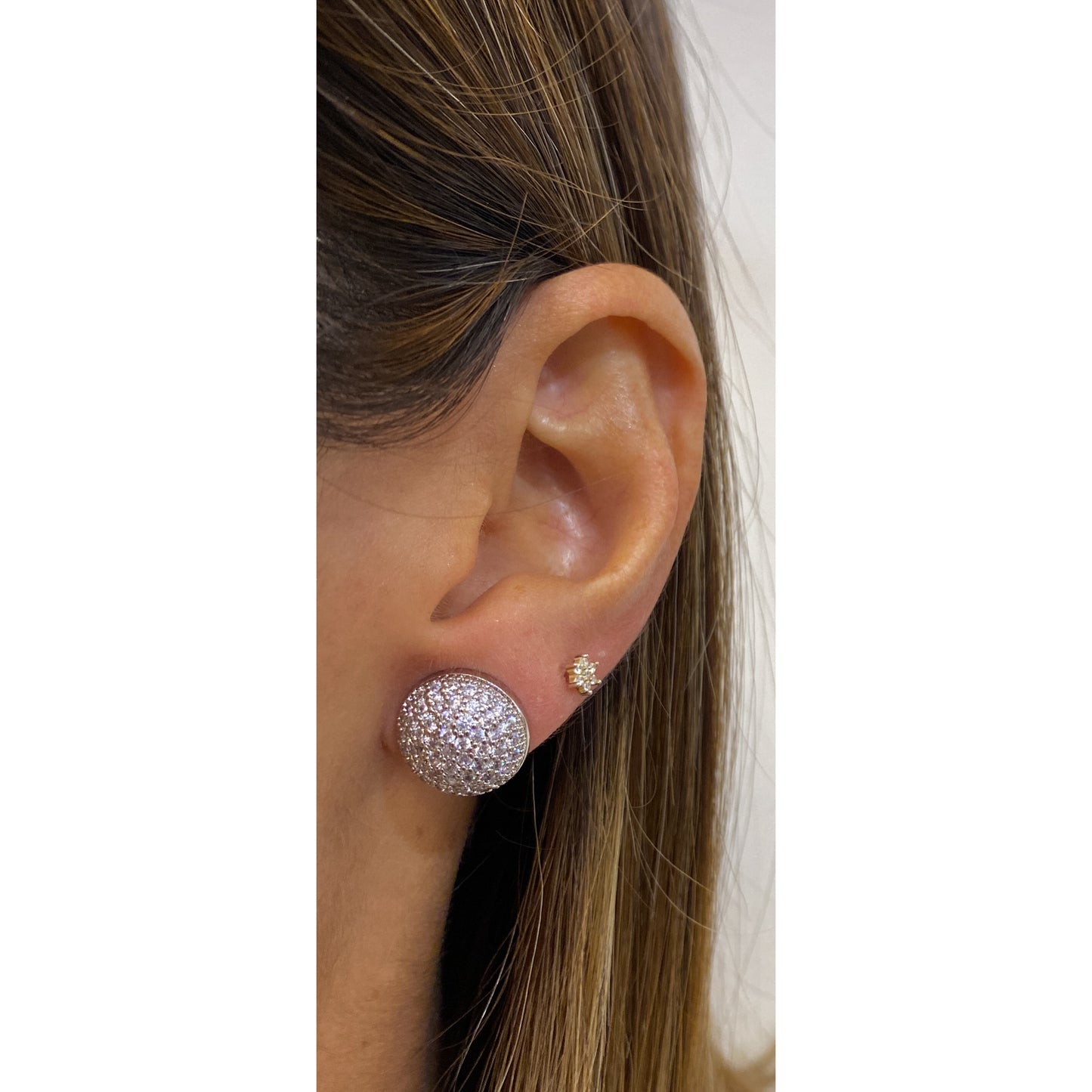 Aretes TACRE Plateados