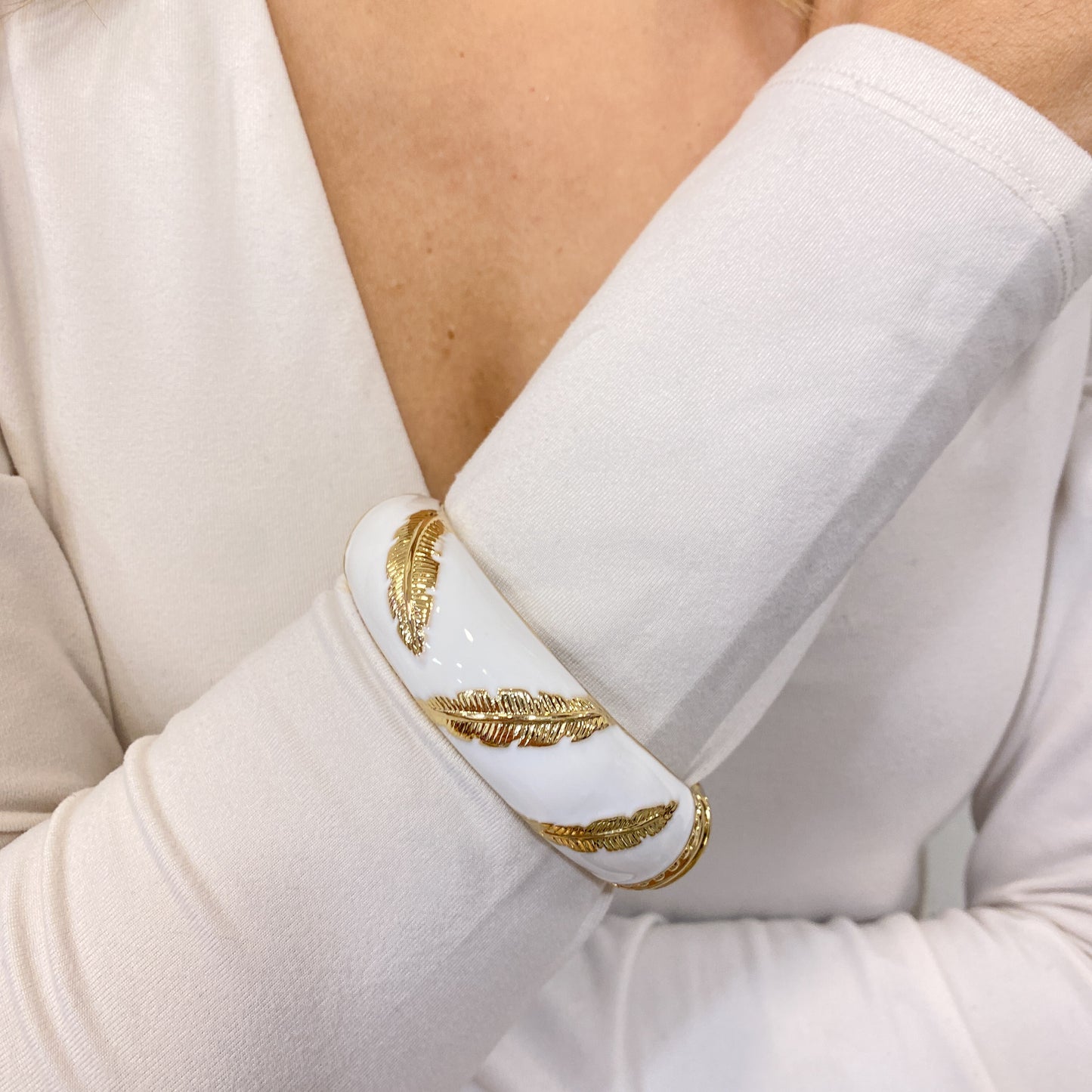 Pulsera Aro LIYAR Blanco