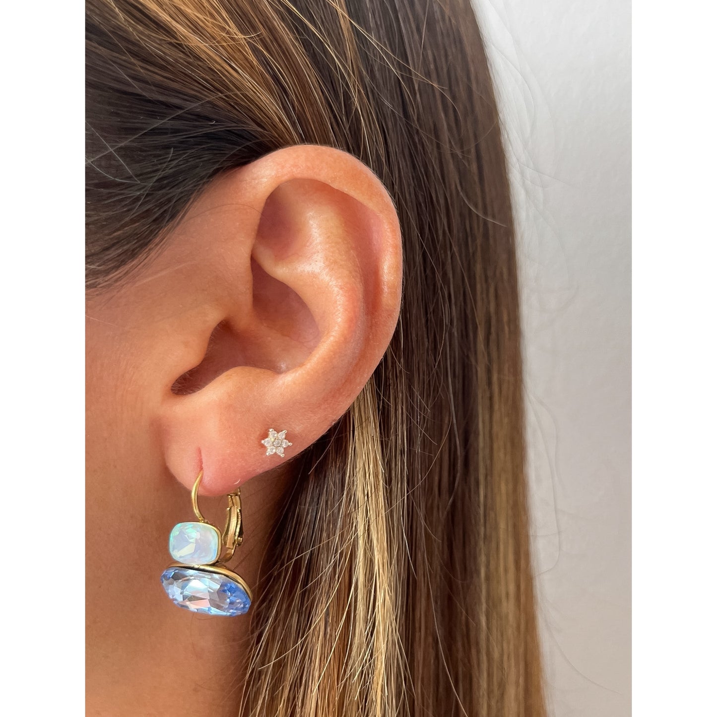 Aretes FUJO Azul