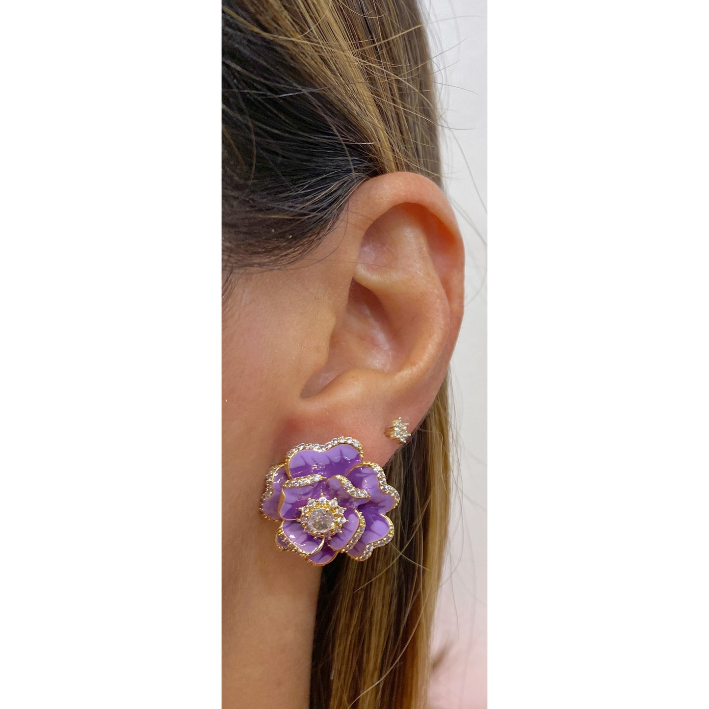Aretes ASKEN Lila