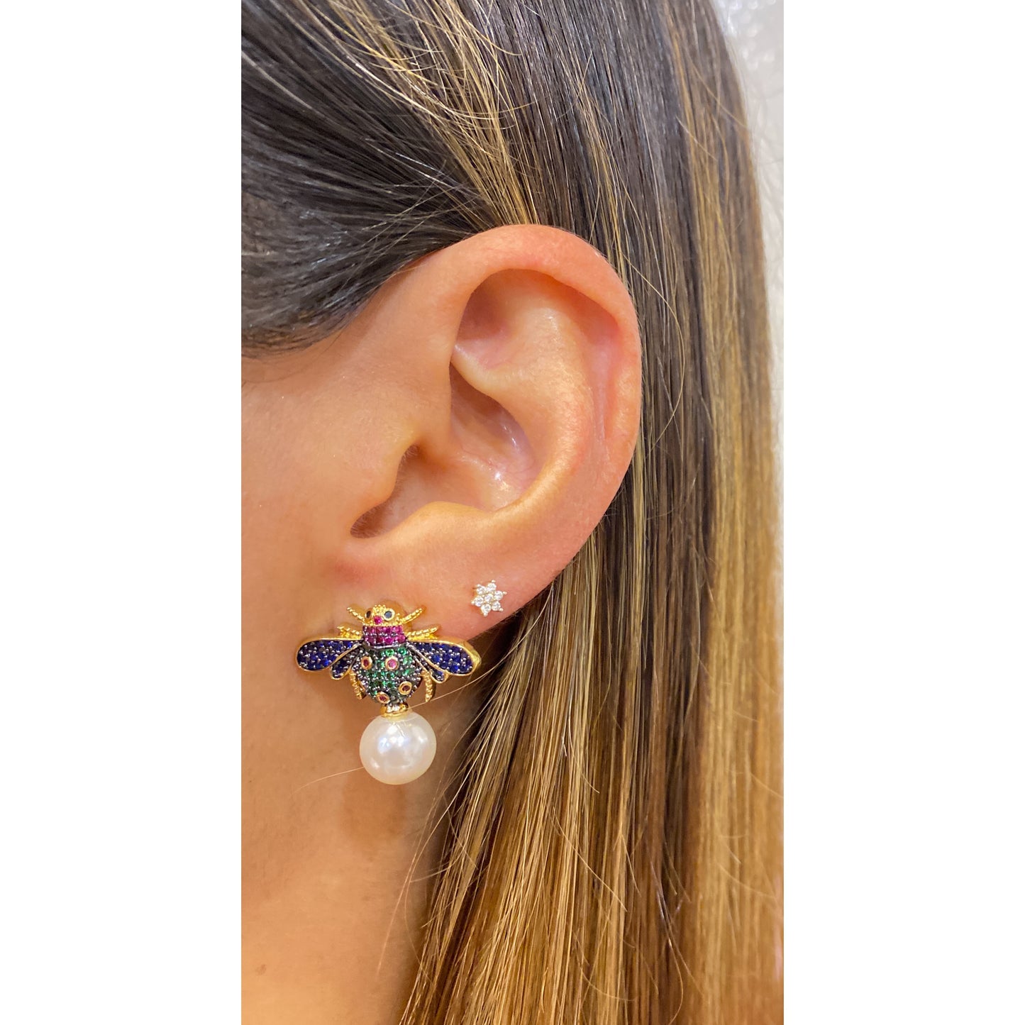 Aretes CAZUT Dorado