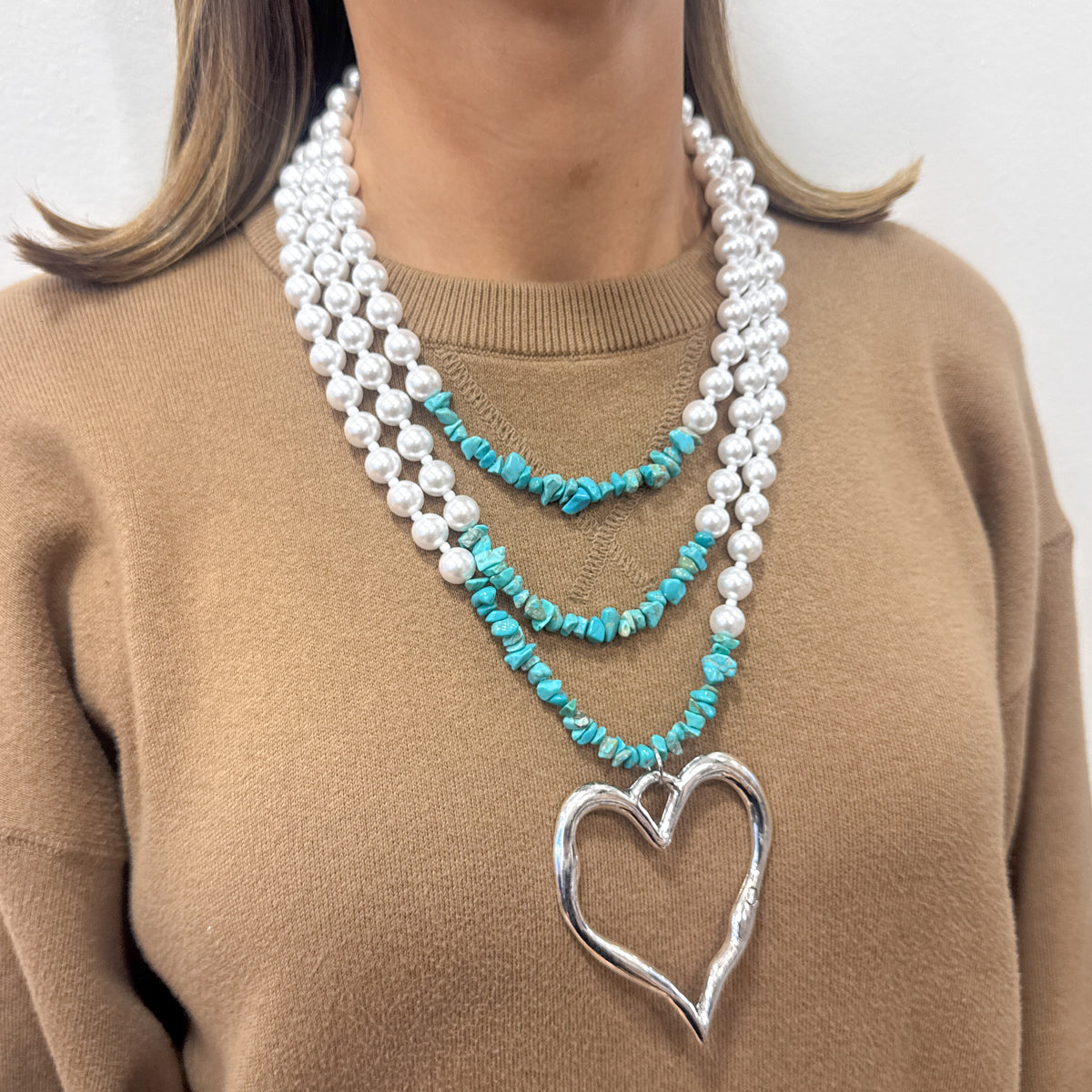 Collar RAKY Turquesa
