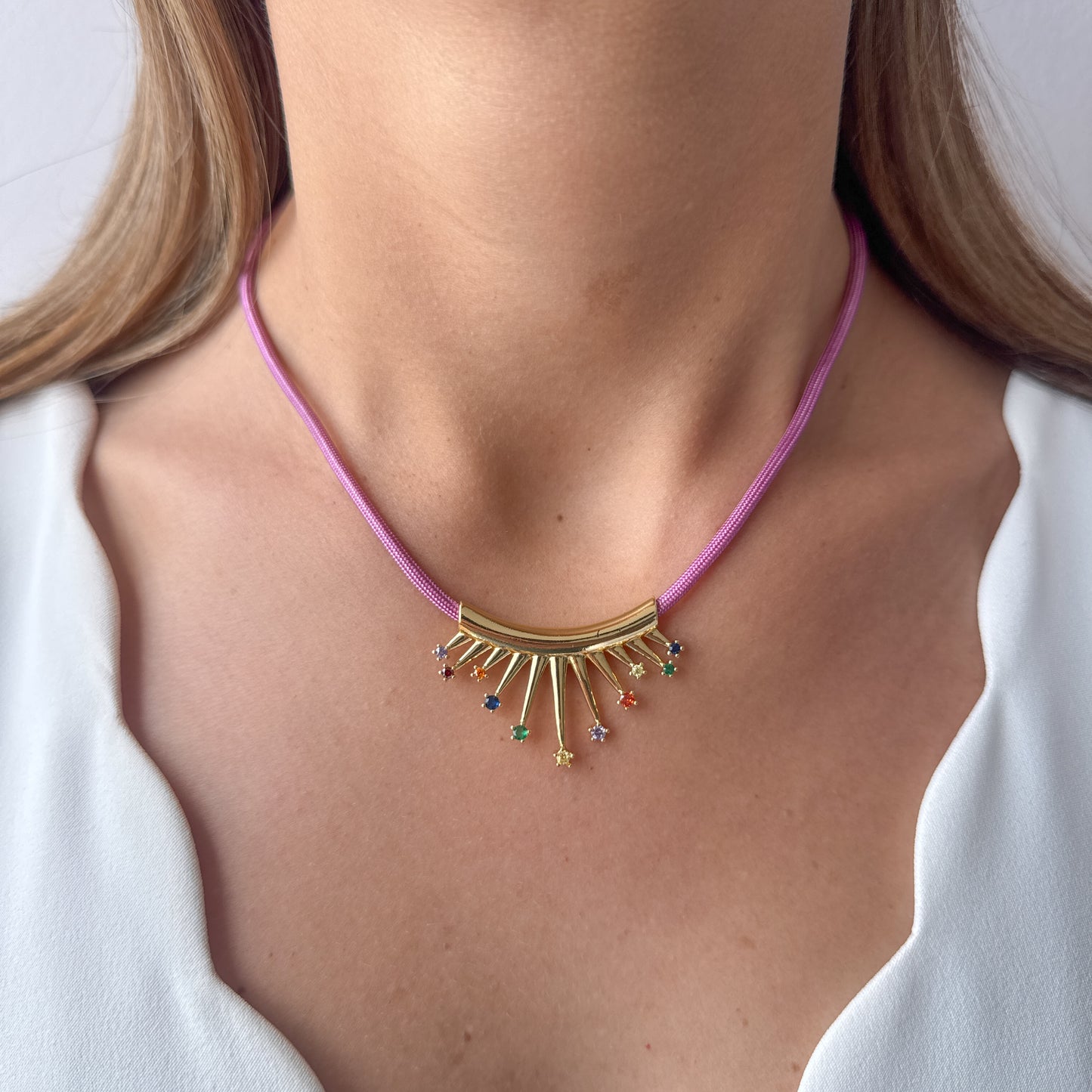 Collar TURI Lila