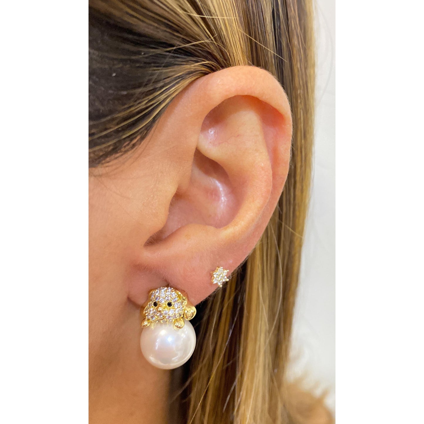 Aretes KOPI Dorado