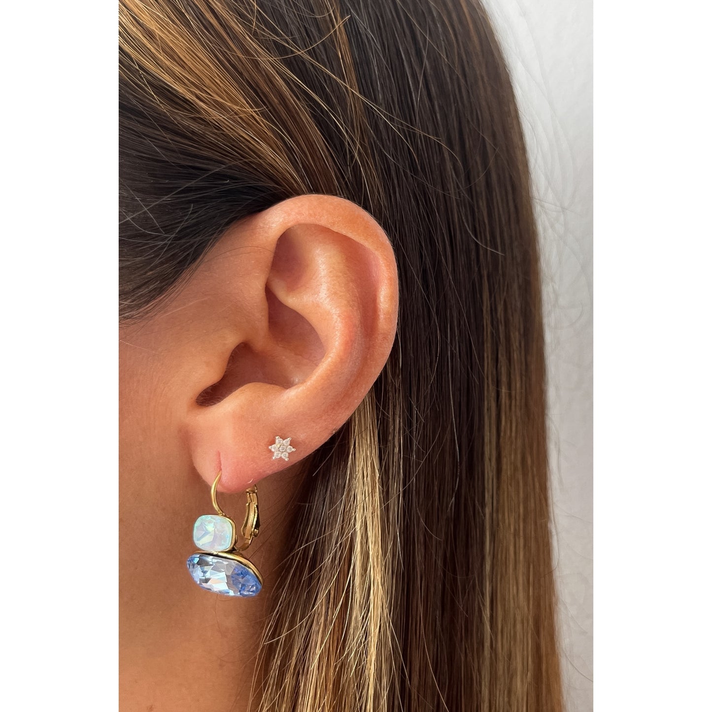 Aretes FUJO Azul