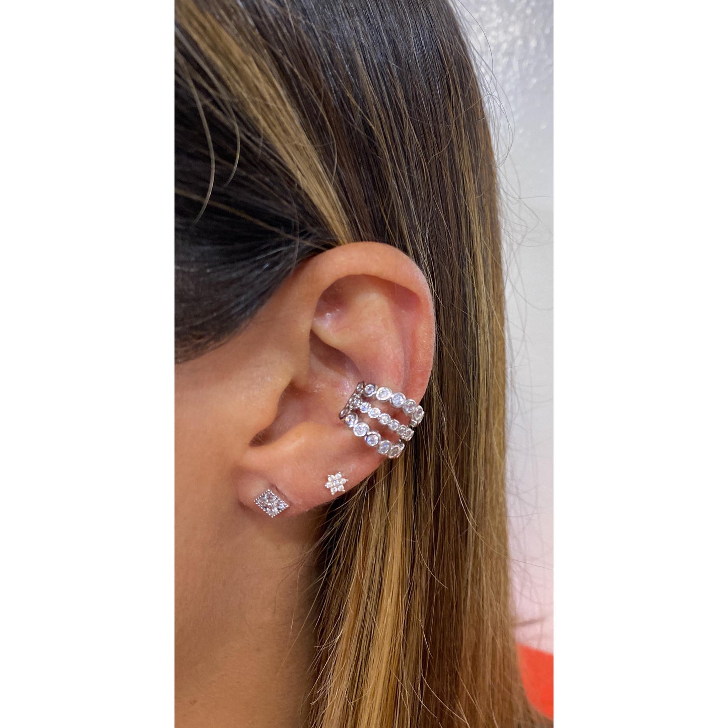 Earcuff VUZY Plateado